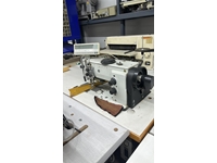 767 Double Needle Flatbed Leather Sewing Machine - 0