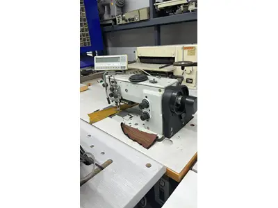 767 Double Needle Flatbed Leather Sewing Machine