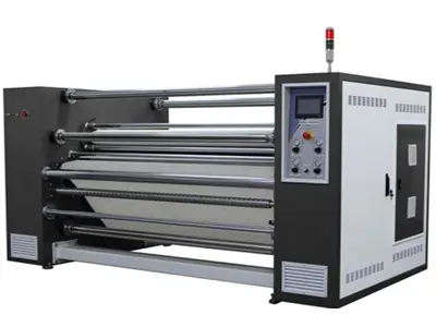 800x2200 mm 72 Kw Sublimations-Meterwaren-Transferdruckmaschine