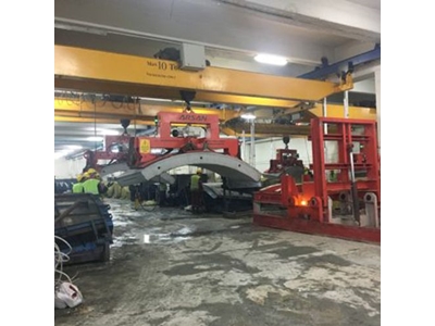 6 Ton Metro Tünel İnşaat Vakumlu Kaldırma Taşıma Sistemi - 1