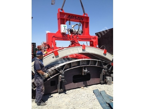 6 Ton Metro Tünel İnşaat Vakumlu Kaldırma Taşıma Sistemi