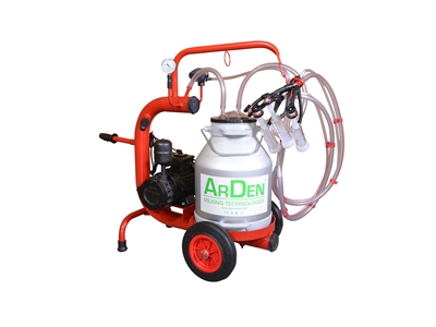 30 L Aluminium Eimer Einzelne Ziegen-Melkmaschine - 1