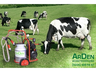 30 L Aluminium Eimer Universalmodell Einzelne Kuhmilchpumpe - 3