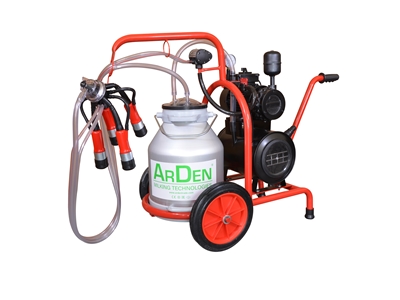 30 Liter Aluminium Eimer Einzelmelkmaschine - 3