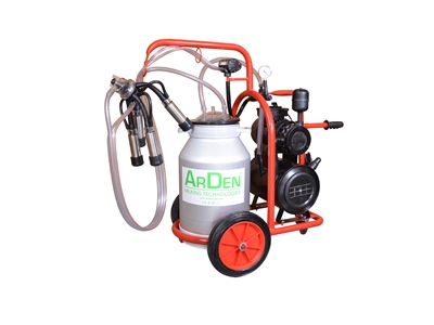 30 Liter Aluminium Eimer Einzelmelkmaschine - 4