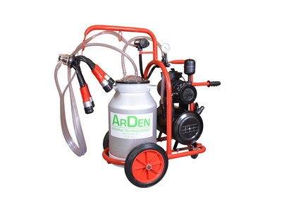 30 L Aluminium Eimer Einzelmelkmaschine - 2