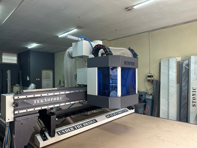 2100x3700 mm Ahşap CNC Router - 1