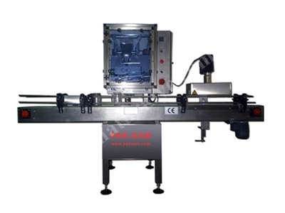 70-80 Pcs/Minute Induction Safety Tape Machine - 0