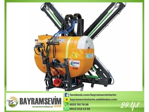 1000 Litre Asansörlü Holder İlaçlama Cihazı
