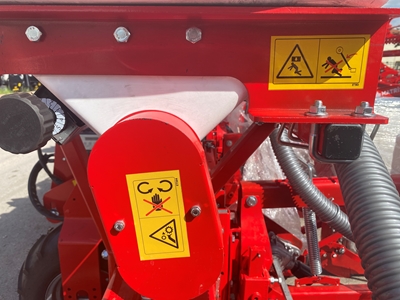 6'lı Baltalı Gübreli Pancar Mısır Ayçiçek Ekim Tohum Mibzeri - 7
