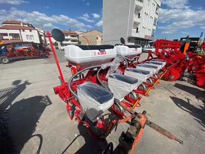 6'lı Baltalı Gübreli Pancar Mısır Ayçiçek Ekim Tohum Mibzeri - 2