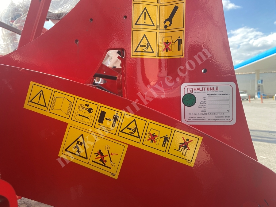 6'lı Baltalı Gübreli Pancar Mısır Ayçiçek Ekim Tohum Mibzeri
