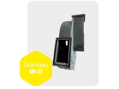 670 mm Small Vehicle Screw Floor Cleaning Machine Fan - 0