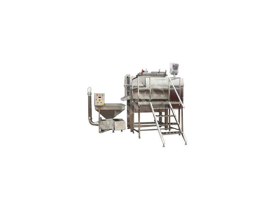 Machine de cuisson automatique à sec de 600 kg