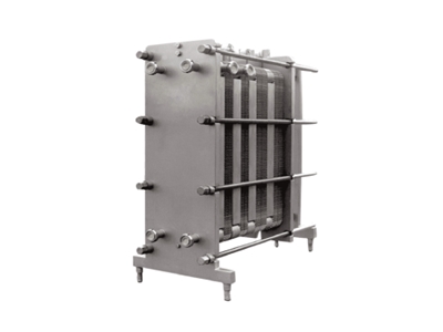 Plated Stainless Steel Milk Processing Exchanger - 0