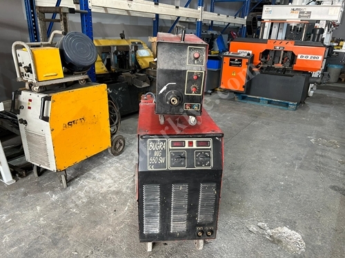 Buğra Mıg 550 Sw İkinci El Gazaltı Kaynak Makinesi