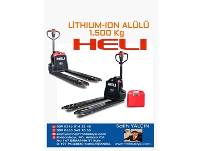 HELI 1.500 Kg Son Teknoloji Lityum Akülü Transpalet - 5