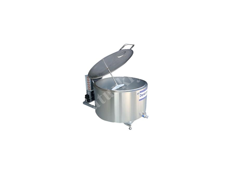 Tank de refroidissement de lait en acier inoxydable de 200 litres