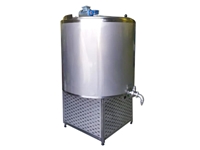 500 Liter Stainless Milk Cooling Tank - 4
