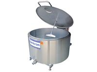 500 Liter Stainless Milk Cooling Tank - 0