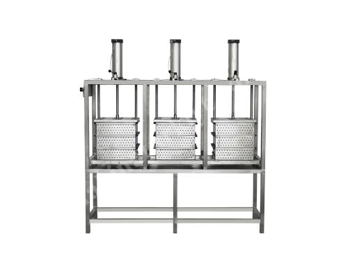 10 - 12 Container Cheddar Cheese Press Machine