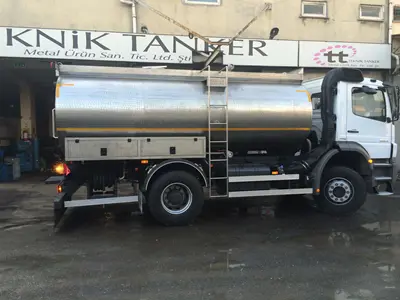 15000 Liters Stainless Water And Irrigation Water Tanker Truck