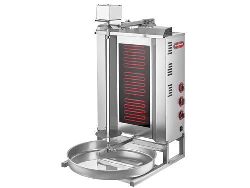 3 Radyanlı Üstten Motorlu Elektrikli Döner Ocağı