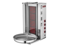 Cuisinière Électrique Rotative Classique Sans Moteur à 4 Rayons