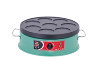 1250 W Yeşil Model Pankek Makinesi