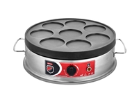 1250 W Gri Model Pankek Makinesi