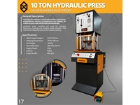 10 Ton Maden Hydraulic Press  - 0