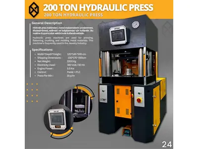 200 Ton Hydraulic Press İlanı
