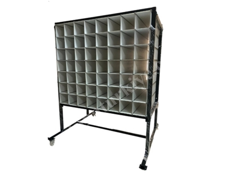 56 Partitions Pvc Profile Transport Trolley