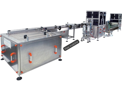 10-12 Adet/Dakika Üçlü Set Aerosol Dolum Makinası - 0