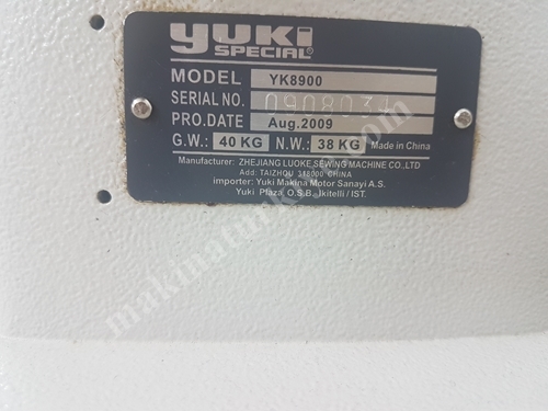 YK8900 Ajur Dikiş Makinası