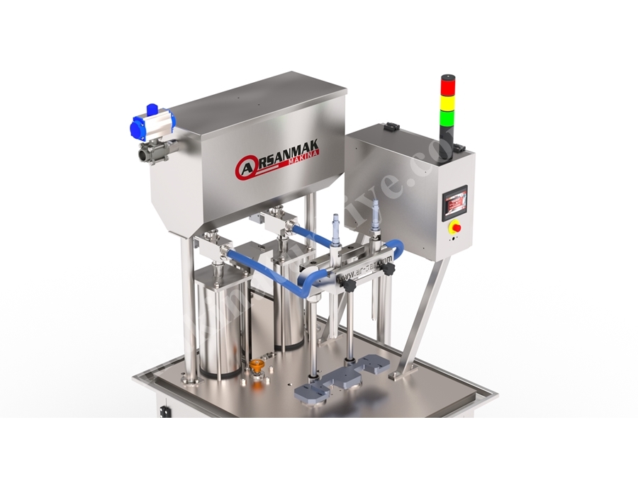Double Nozzle Semi-Automatic Packaging Filling Machine