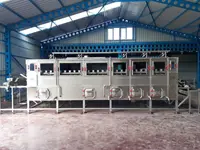 5-Stationen-Glasflaschenwaschmaschine