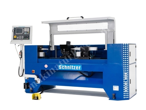 2 Axis 2 Unit Cnc Wood Lathe Machine 