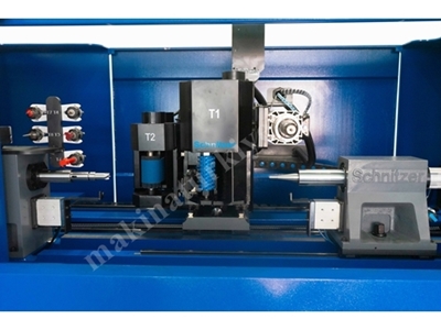 4 Axis 4 Unit Cnc Wood Lathe Machine With Oscillation Sanding Unit - 2