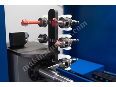 4 Axis 4 Unit Cnc Wood Lathe Machine With Oscillation Sanding Unit - 4