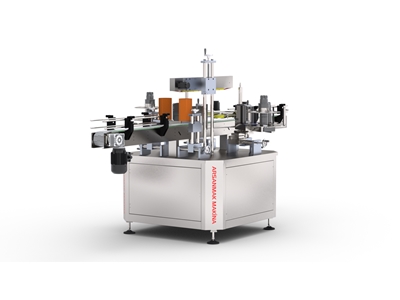 2500 Pieces / Hour 300 mm Stainless Double-Sided Bottle Labeling Machine - 1