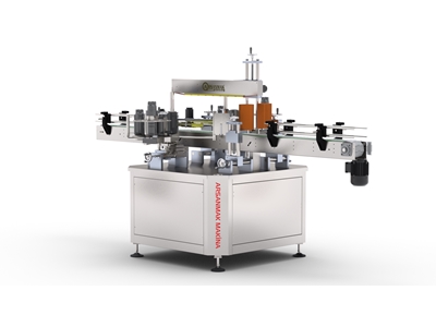 2500 Pieces / Hour 300 mm Stainless Double-Sided Bottle Labeling Machine - 3