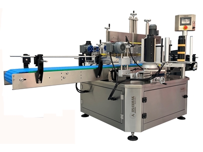 2500 Pieces / Hour 300 mm Stainless Double-Sided Bottle Labeling Machine - 2