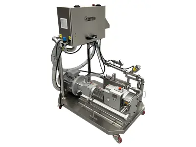 Paslanmaz Tek Nozullu Flowmetreli Manuel Sıvı Dolum Makinası