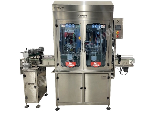 Edelstahl 3-Top + Einzelkopf-Handkappenverschließmaschine