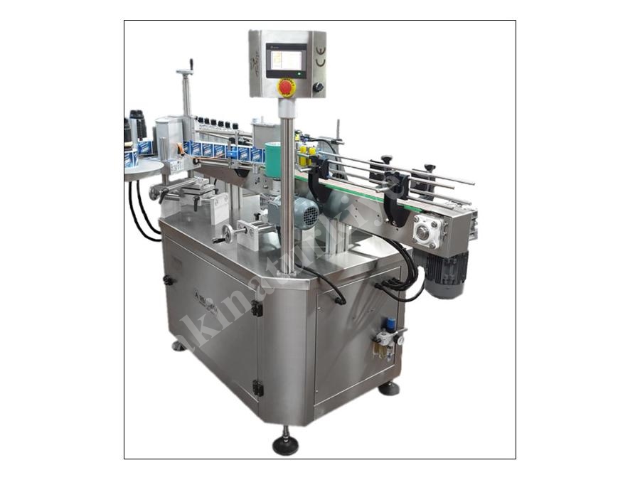 2500 Pieces / Hour 300 mm Prismatic Bottle Labeling Machine