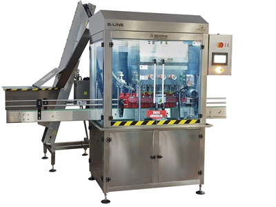 K 60 Non-Stop Stainless Bottle Cap Sealing Machine - 0