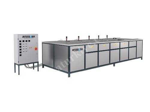 1000x500x400 W Multi-Station Ultrasonic Cleaning Machine