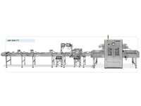 18 Döngü/Dk Yüksek Üretim Kapasiteli Tam Otomatik Hat İçi Tabak Kapatma Makinası - 3