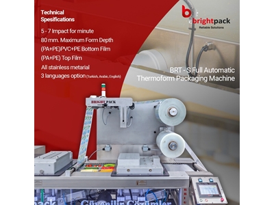 5-7 Strokes/Minute Thermoforming Packaging Machine - 7